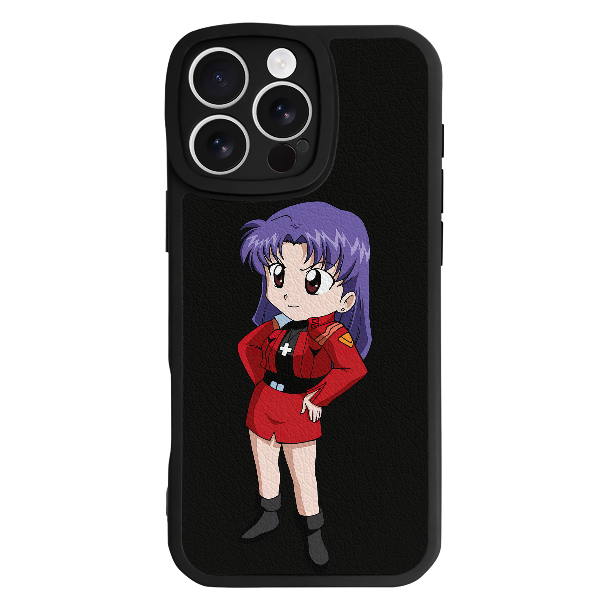 （画像用） EVA 新世紀エヴァンゲリオン 【iPhone 16シリーズ対応】シリコンスマホケース（レザー調） 材質：シリコン